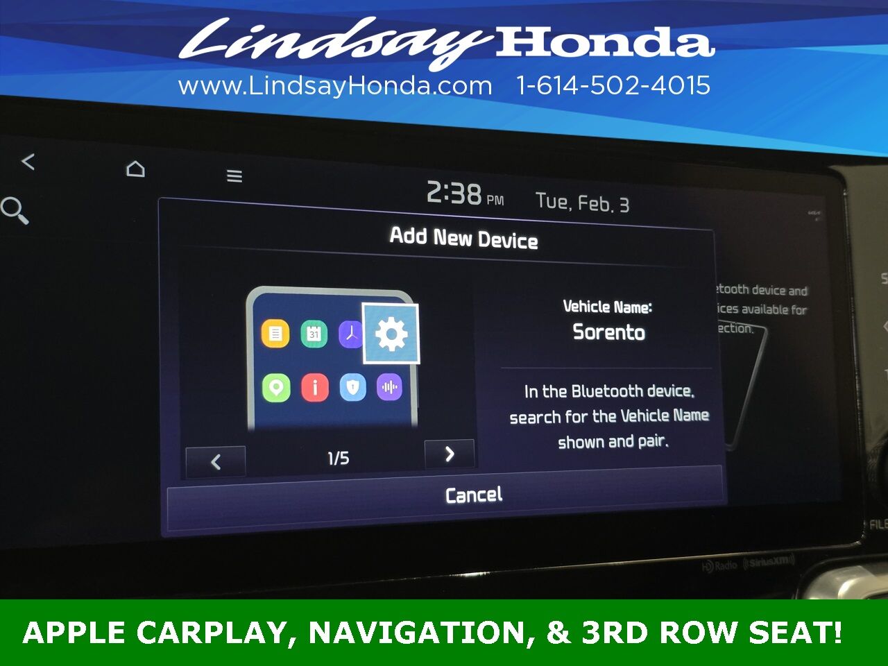 2023 Kia Sorento SX Columbus OH