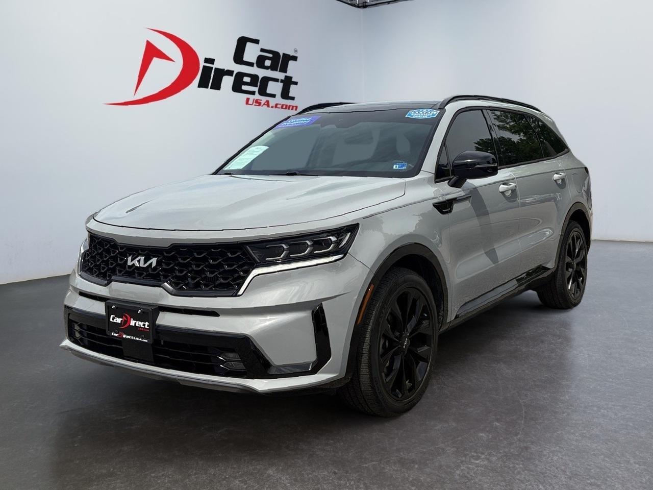 2023 Kia Sorento SX, PANORAMIC MOONROOF, CAPTAINS CHAIRS, POWER 3RD ROW, BLIND SPOT ALERT, LANE KEEP ASSIST, FORWARD COLLISION WARNING, HEATED SEATS, APPLE CARPLAY/ANDROID AUTO, POWER LIFTAGTE, LOW MILES, ONLY 1 OWNER, THIS KIA HAS IT ALL FOR THE WHOLE FAMILY! Virginia Beach VA