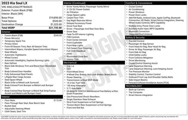 2023 Kia Soul LX Raleigh NC