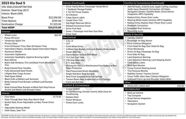 2023 Kia Soul S Raleigh NC
