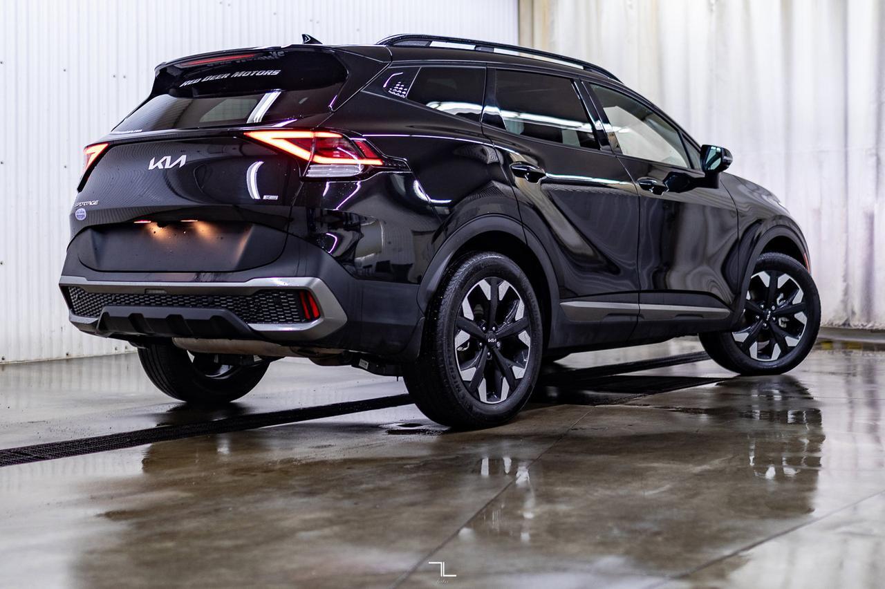 2023 Kia Sportage AWD X-Line Limited Leather Roof Nav BCam Red Deer AB
