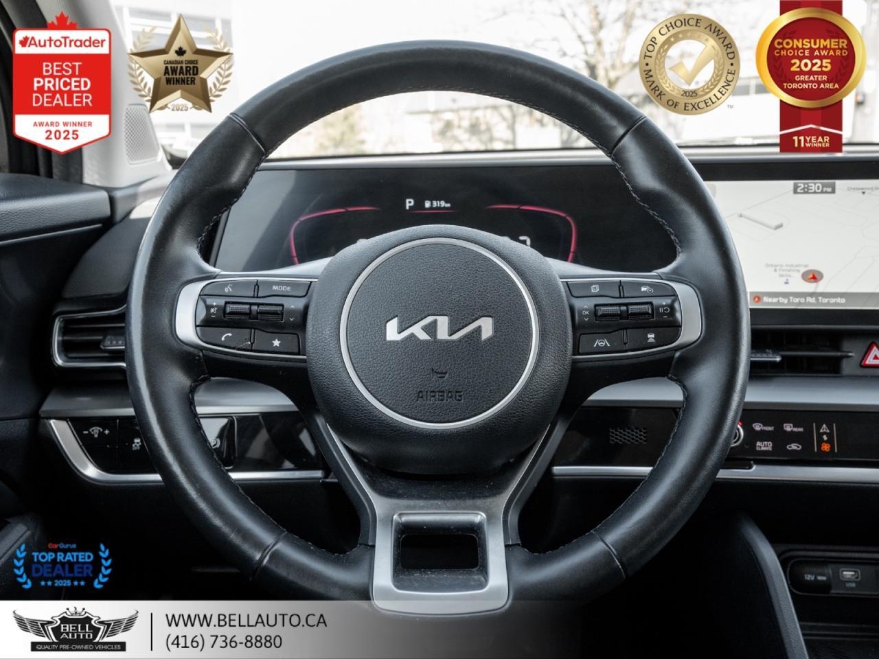 2023 Kia Sportage EX | NAVI | B.CAM | PANO | LTHR | WRLSCHRGR | NOACCIDENT Toronto ON