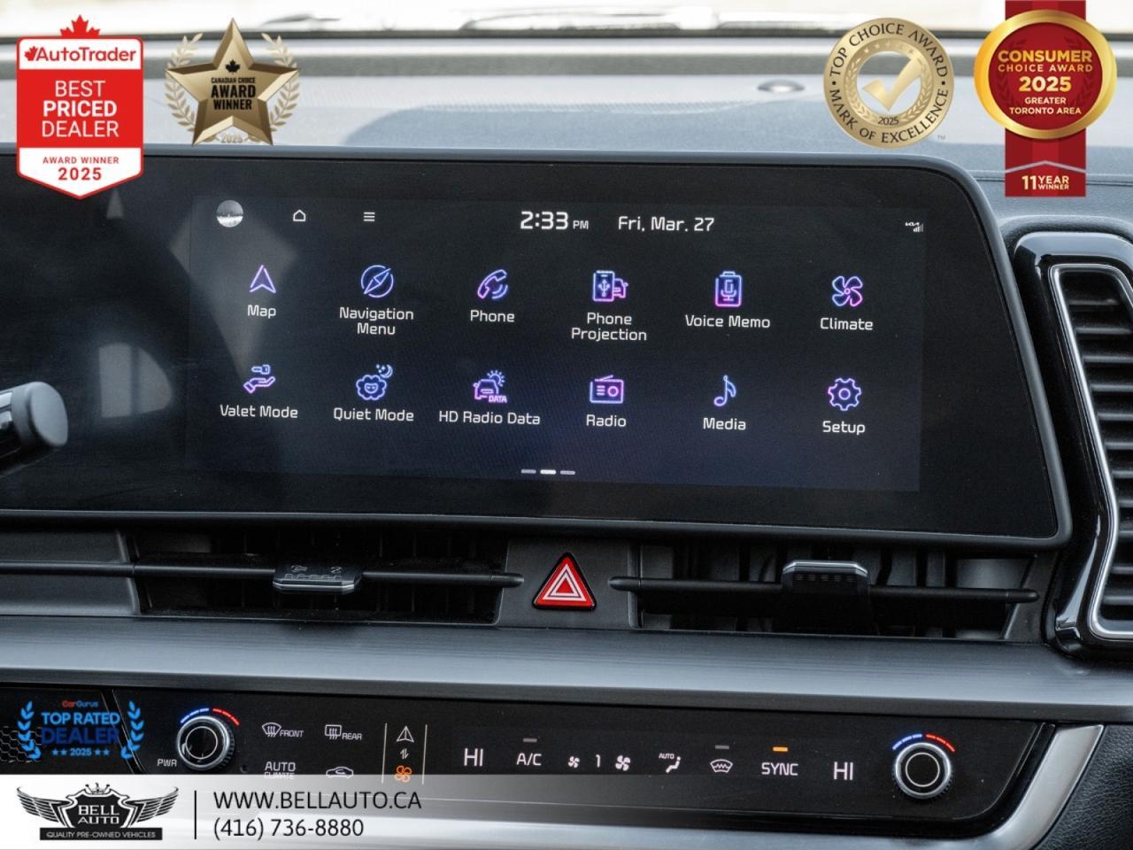 2023 Kia Sportage EX | NAVI | B.CAM | PANO | LTHR | WRLSCHRGR | NOACCIDENT Toronto ON