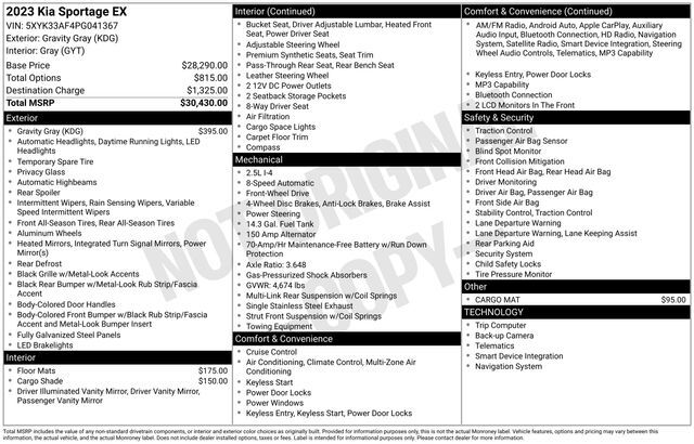 2023 Kia Sportage EX Raleigh NC