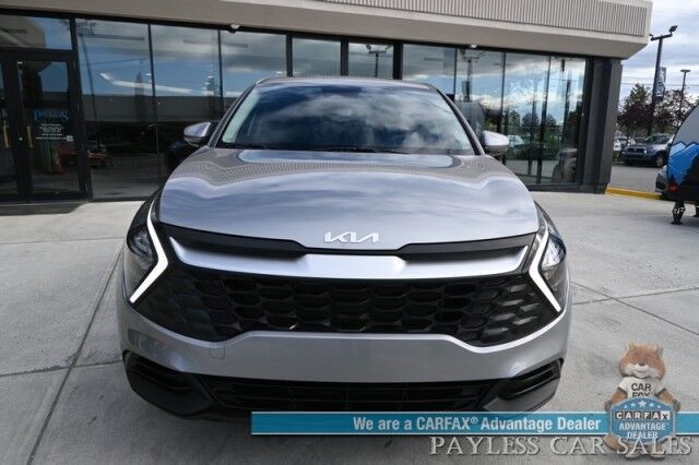 2023 Kia Sportage LX / AWD / Heated Cloth Seats / Lane Departure & Forward Collision Alert / Apple Carplay & Android Auto / AUX & USB Input / Back Up Camera / Cruise Control / Aluminum Wheels / Keyless Entry / 1-Owner Anchorage AK