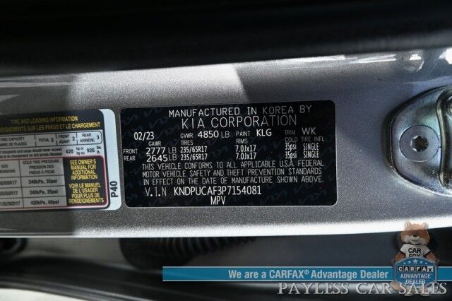 2023 Kia Sportage LX / AWD / Heated Cloth Seats / Lane Departure & Forward Collision Alert / Apple Carplay & Android Auto / AUX & USB Input / Back Up Camera / Cruise Control / Aluminum Wheels / Keyless Entry / 1-Owner Anchorage AK