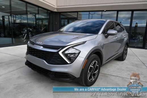 2023 Kia Sportage LX / AWD / Heated Cloth Seats / Lane Departure & Forward Collision Alert / Apple Carplay & Android Auto / AUX & USB Input / Back Up Camera / Cruise Control / Aluminum Wheels / Keyless Entry / 1-Owner Anchorage AK
