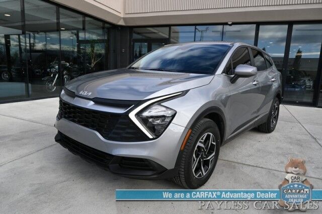 2023 Kia Sportage LX / AWD / Heated Cloth Seats / Lane Departure & Forward Collision Alert / Apple Carplay & Android Auto / AUX & USB Input / Back Up Camera / Cruise Control / Aluminum Wheels / Keyless Entry / 1-Owner Anchorage AK