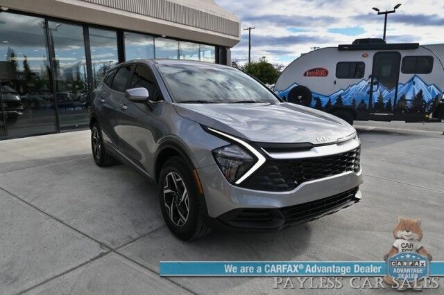 2023 Kia Sportage LX / AWD / Heated Cloth Seats / Lane Departure & Forward Collision Alert / Apple Carplay & Android Auto / AUX & USB Input / Back Up Camera / Cruise Control / Aluminum Wheels / Keyless Entry / 1-Owner Anchorage AK