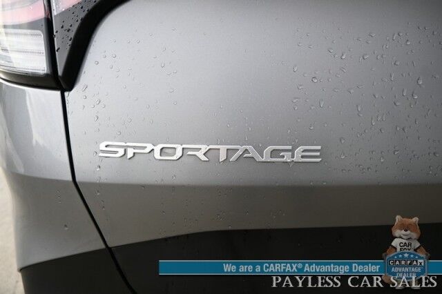2023 Kia Sportage LX / AWD / Heated Premium Cloth Seats / Lane Departure & Forward Collision Alert / Apple CarPlay & Android Auto / USB Input / Back Up Camera / Cruise Control / Keyless Entry / 26 MPG / 1-Owner Anchorage AK