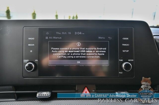 2023 Kia Sportage LX / AWD / Heated Premium Cloth Seats / Lane Departure & Forward Collision Alert / Apple CarPlay & Android Auto / USB Input / Back Up Camera / Cruise Control / Keyless Entry / 26 MPG / 1-Owner Anchorage AK