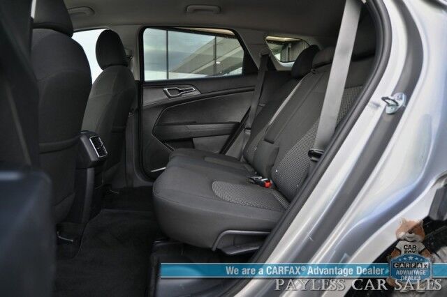 2023 Kia Sportage LX / AWD / Heated Premium Cloth Seats / Lane Departure & Forward Collision Alert / Apple CarPlay & Android Auto / USB Input / Back Up Camera / Cruise Control / Keyless Entry / 26 MPG / 1-Owner Anchorage AK