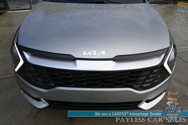 2023 Kia Sportage LX / AWD / Heated Premium Cloth Seats / Lane Departure & Forward Collision Alert / Apple CarPlay & Android Auto / USB Input / Back Up Camera / Cruise Control / Keyless Entry / 26 MPG / 1-Owner Anchorage AK
