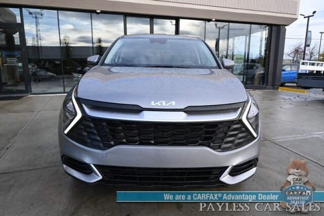 2023 Kia Sportage LX / AWD / Heated Premium Cloth Seats / Lane Departure & Forward Collision Alert / Apple CarPlay & Android Auto / USB Input / Back Up Camera / Cruise Control / Keyless Entry / 26 MPG / 1-Owner Anchorage AK