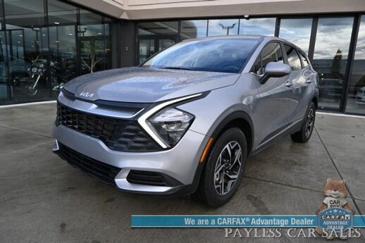 2023 Kia Sportage LX / AWD / Heated Premium Cloth Seats / Lane Departure & Forward Collision Alert / Apple CarPlay & Android Auto / USB Input / Back Up Camera / Cruise Control / Keyless Entry / 26 MPG / 1-Owner Anchorage AK