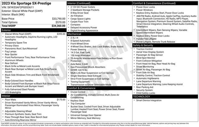 2023 Kia Sportage SX-Prestige Raleigh NC