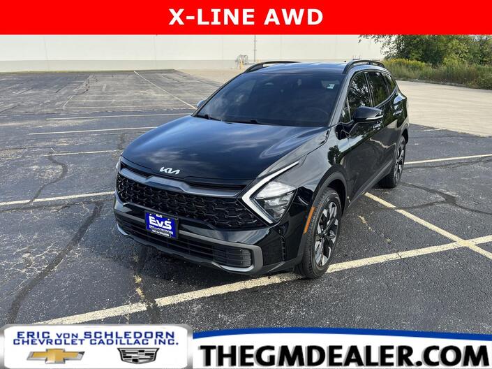 2023 Kia Sportage X-Line AWD w/Nav HeatedLeatherSeats 19s Milwaukee WI