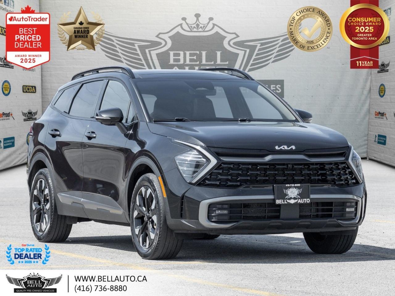 2023 Kia Sportage X-Line Limited PANOROOF B.CAM B.SPOT PARKINGSENSOR NOACCIDENT