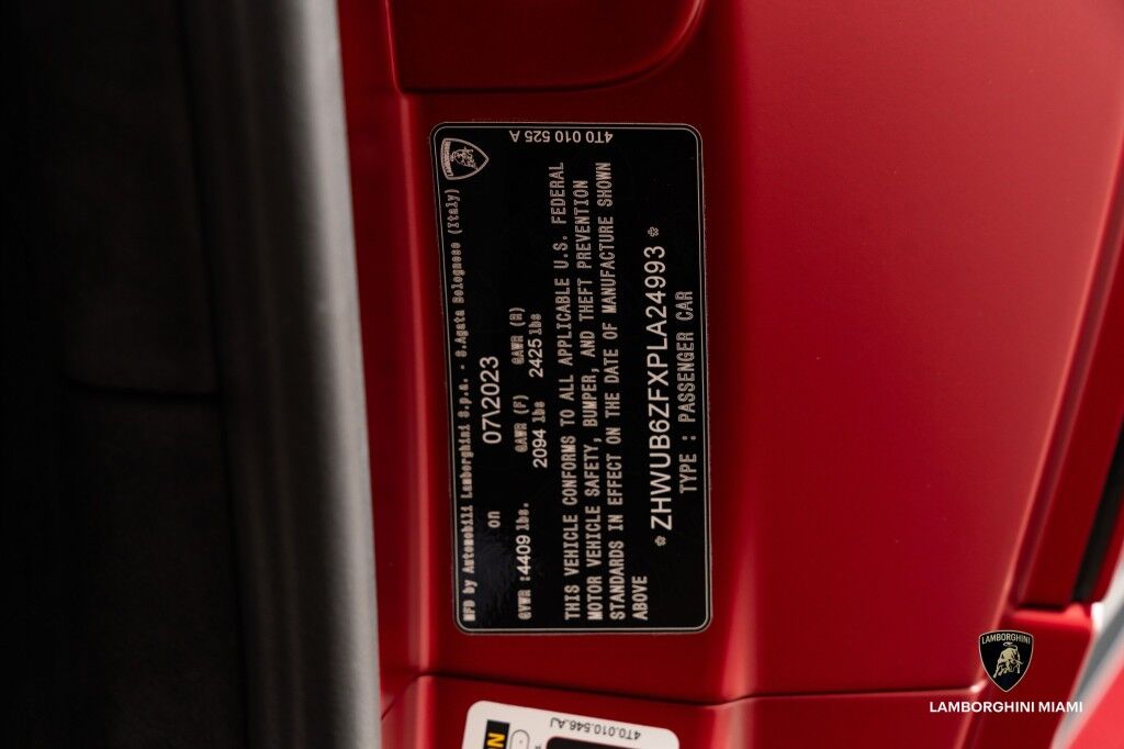 2023 Lamborghini Huracan North Miami Beach FL