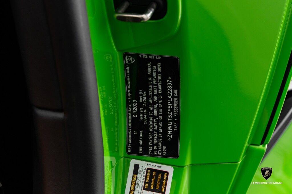 2023 Lamborghini Huracan EVO RWD Spyder North Miami Beach FL
