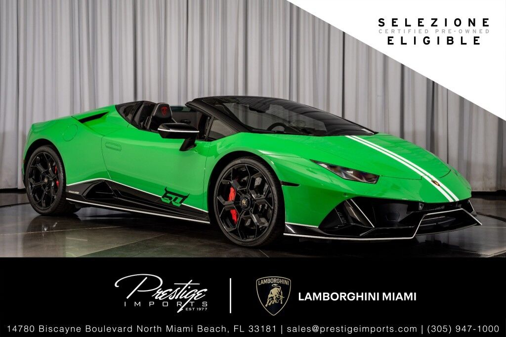 2023 Lamborghini Huracan EVO Spyder North Miami Beach FL