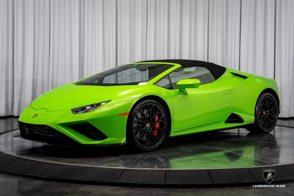 2023 Lamborghini Huracan EVO Spyder RWD North Miami Beach FL