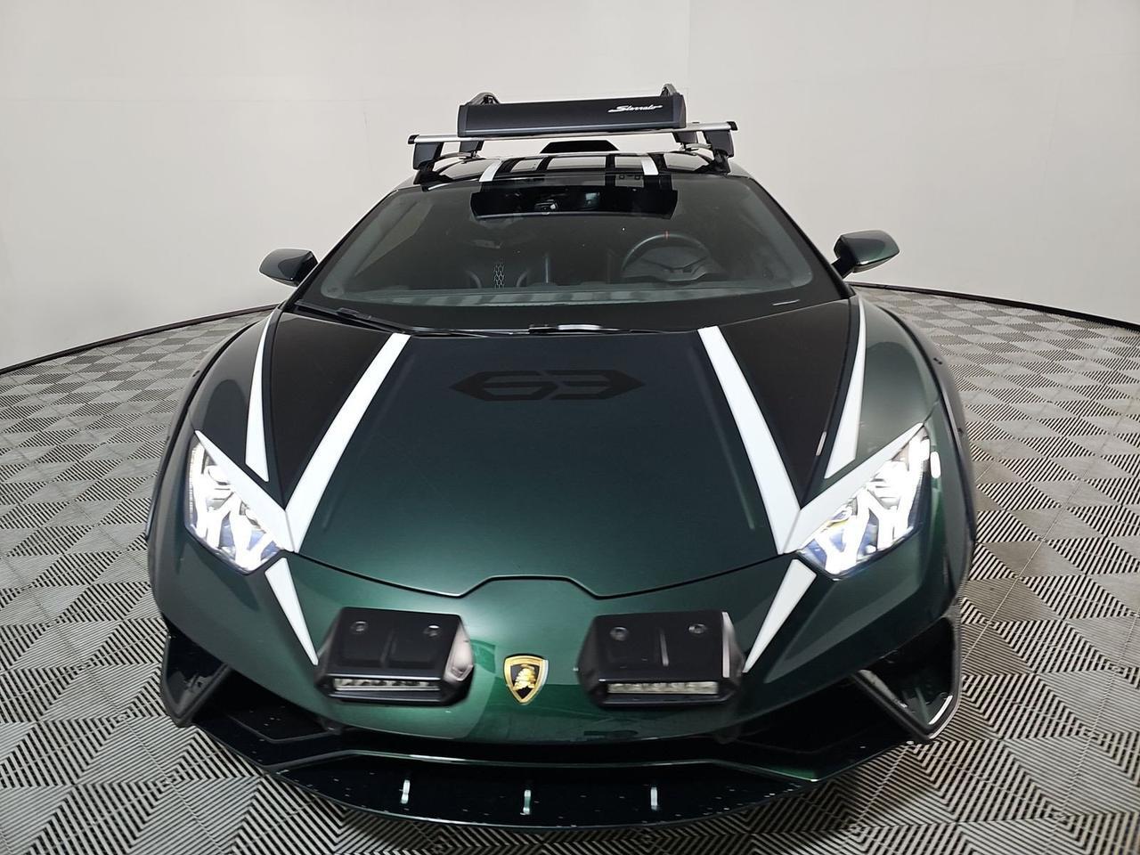 2023 Lamborghini Huracan Sterrato Akrapovic Exhaust Carbon Ceramic Brakes Portland OR