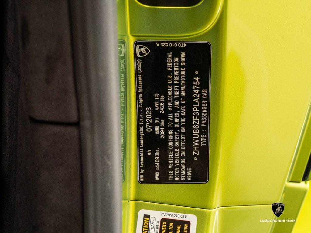 2023 Lamborghini Huracan Tecnica Coupe North Miami Beach FL