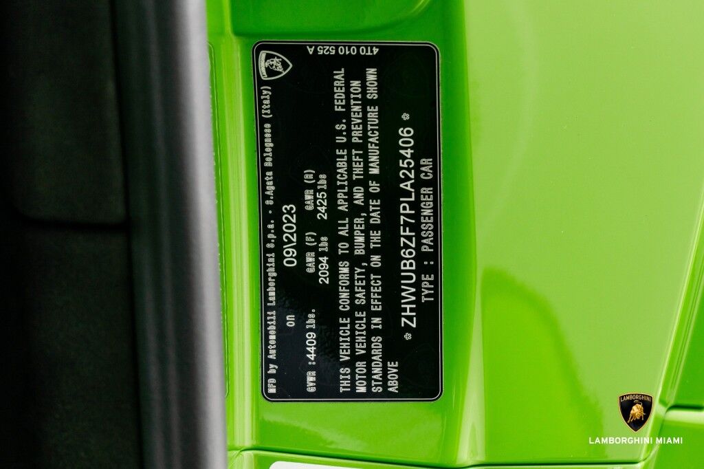 2023 Lamborghini Huracan Tecnica North Miami Beach FL