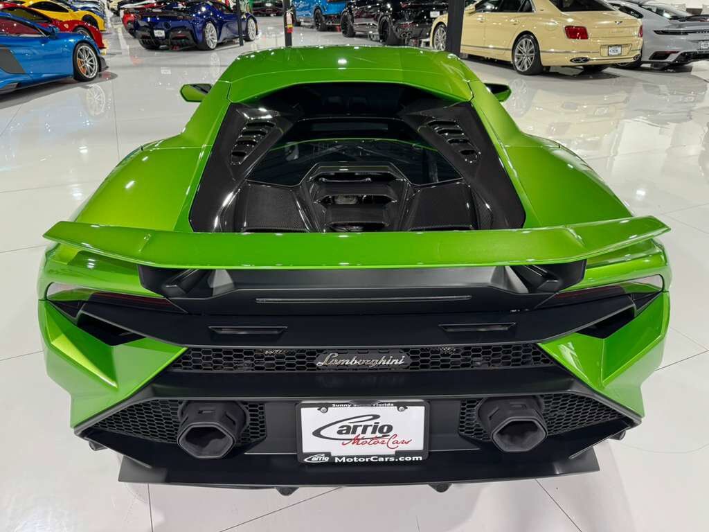 2023 Lamborghini Huracan Tecnica Verde Selvans paint/calipers, Ad Personam interior, centerlock wheels AND MORE!! Fort Lauderdale FL