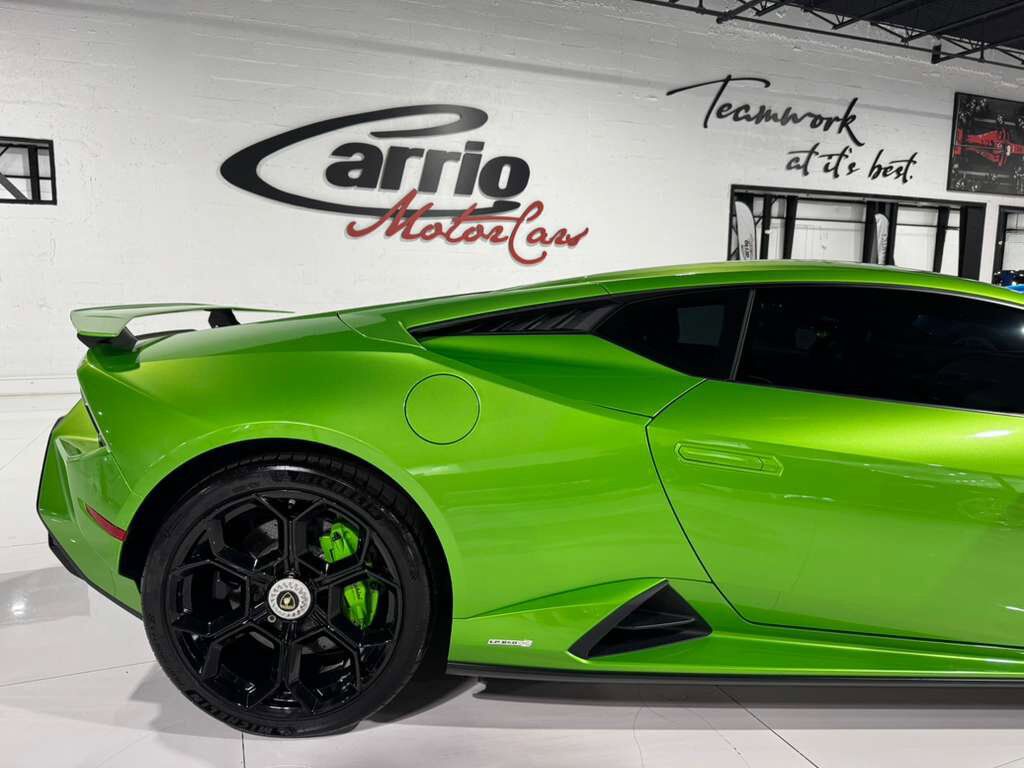 2023 Lamborghini Huracan Tecnica Verde Selvans paint/calipers, Ad Personam interior, centerlock wheels AND MORE!! Fort Lauderdale FL