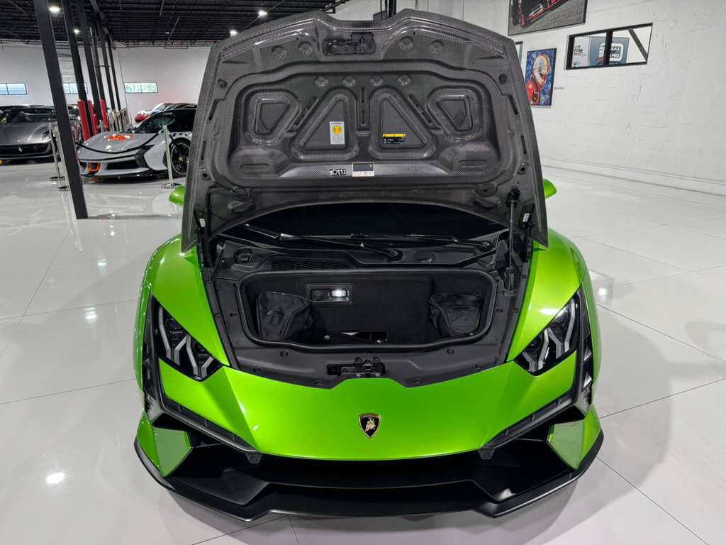2023 Lamborghini Huracan Tecnica Verde Selvans paint/calipers, Ad Personam interior, centerlock wheels AND MORE!! Fort Lauderdale FL