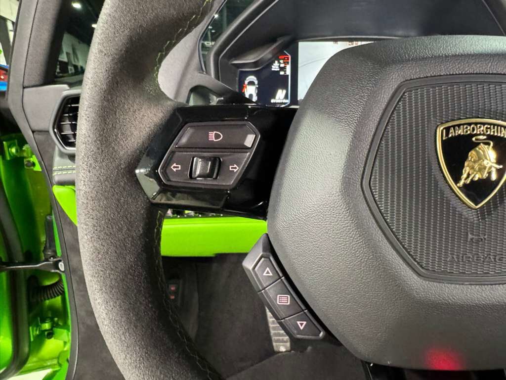 2023 Lamborghini Huracan Tecnica Verde Selvans paint/calipers, Ad Personam interior, centerlock wheels AND MORE!! Fort Lauderdale FL