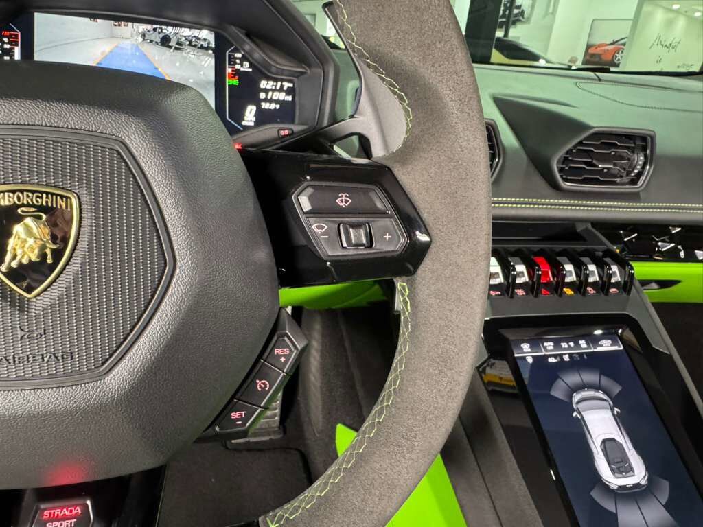 2023 Lamborghini Huracan Tecnica Verde Selvans paint/calipers, Ad Personam interior, centerlock wheels AND MORE!! Fort Lauderdale FL
