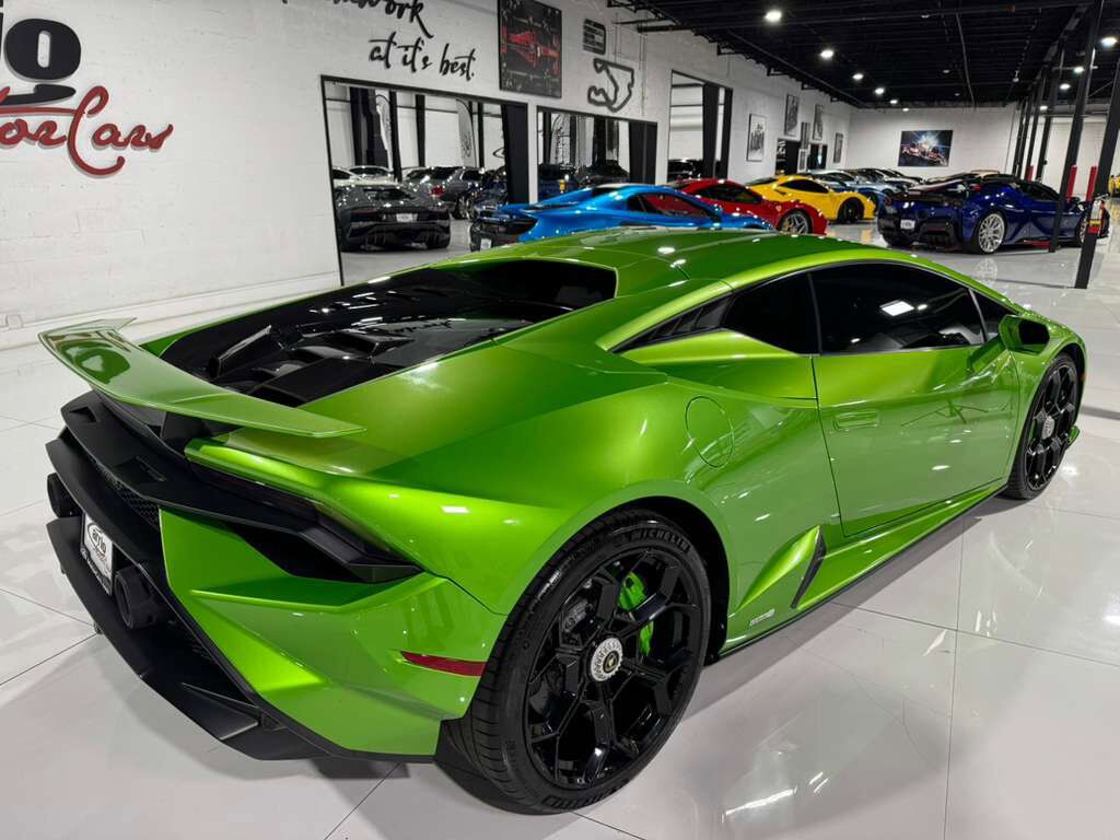 2023 Lamborghini Huracan Tecnica Verde Selvans paint/calipers, Ad Personam interior, centerlock wheels AND MORE!! Fort Lauderdale FL