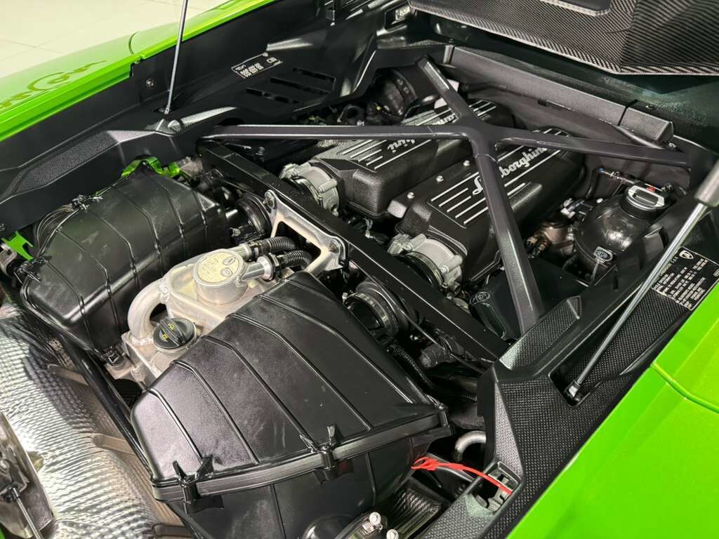 2023 Lamborghini Huracan Tecnica Verde Selvans paint/calipers, Ad Personam interior, centerlock wheels AND MORE!! Fort Lauderdale FL