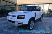 2023 Land Rover Defender 90 SE / AWD / Off Road Pkg / Air Suspension / Heated Leather Seats & Steering Wheel / NAV / Sunroof / Meridian Speakers / Adaptive Cruise / Lane Depart & Blind Spot / Apple CarPlay & Android Auto / 1-Owner