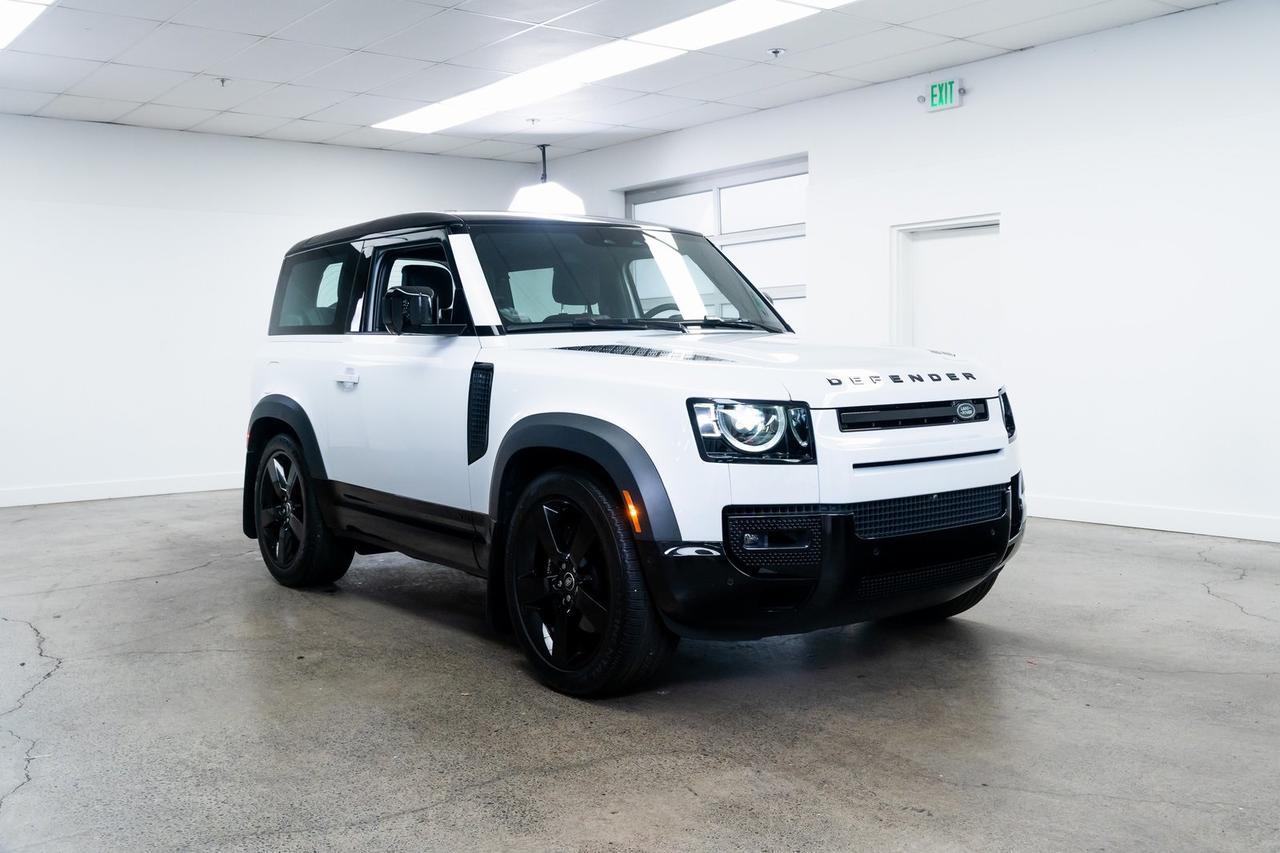 2023 Land Rover Defender 90 V8 Vented Seats Extended Black Exterior Package Portland OR