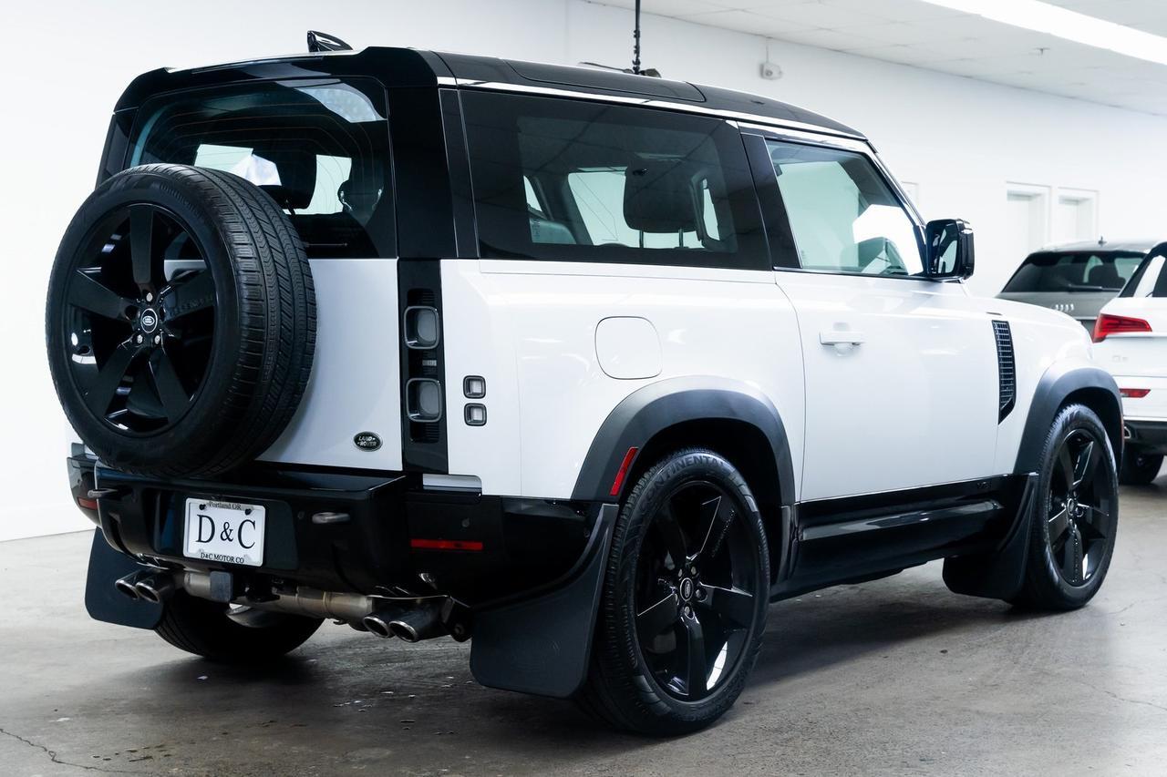 2023 Land Rover Defender 90 V8 Vented Seats Extended Black Exterior Package Portland OR