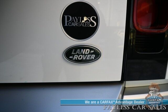 2023 Land Rover Defender SE / AWD / Power & Heated Leather Seats / Heated Steering Wheel / NAV / Sunroof / Meridian Speakers / Adaptive Cruise Control / Lane Depart & Blind Spot / Apple CarPlay & Android Auto / Back Up Cam / 1-Owner Anchorage AK 2023 Land Rover Defender SE / AWD / Power & Heated Leather Seats / Heated Steering Wheel / NAV / Sunroof / Meridian Speakers / Adaptive Cruise Control / Lane Depart & Blind Spot / Apple CarPlay & Android Auto / Back Up Cam / 1-Owner Anchorage AK