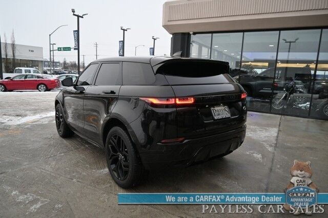 2023 Land Rover Range Rover Evoque R-Dynamic SE / AWD / Power & Heated Leather Seats / Sunroof / Adaptive Cruise Control / Lane Departure & Blind Spot Alert / Apple CarPlay & Android Auto / Back Up Camera / 27 MPG / 1-Owner Anchorage AK 2023 Land Rover Range Rover Evoque R-Dynamic SE / AWD / Power & Heated Leather Seats / Sunroof / Adaptive Cruise Control / Lane Departure & Blind Spot Alert / Apple CarPlay & Android Auto / Back Up Camera / 27 MPG / 1-Owner Anchorage AK