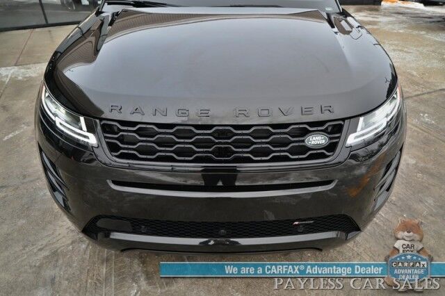 2023 Land Rover Range Rover Evoque R-Dynamic SE / AWD / Power & Heated Leather Seats / Sunroof / Adaptive Cruise Control / Lane Departure & Blind Spot Alert / Apple CarPlay & Android Auto / Back Up Camera / 27 MPG / 1-Owner Anchorage AK 2023 Land Rover Range Rover Evoque R-Dynamic SE / AWD / Power & Heated Leather Seats / Sunroof / Adaptive Cruise Control / Lane Departure & Blind Spot Alert / Apple CarPlay & Android Auto / Back Up Camera / 27 MPG / 1-Owner Anchorage AK