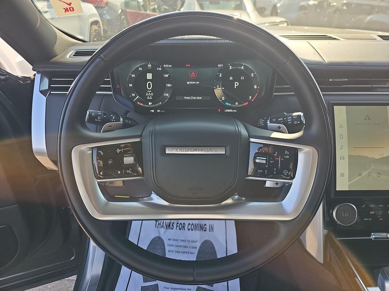 2023 Land Rover Range Rover SE LWB Adaptive Cruise Head-Up Display Portland OR
