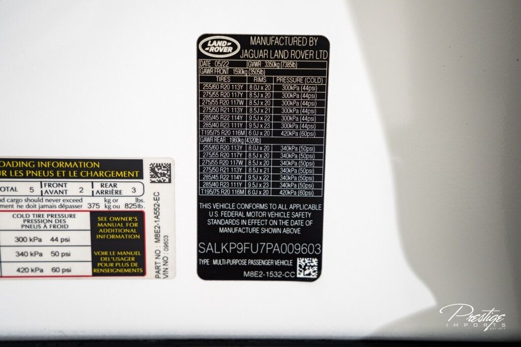 2023 Land Rover Range Rover SE North Miami Beach FL