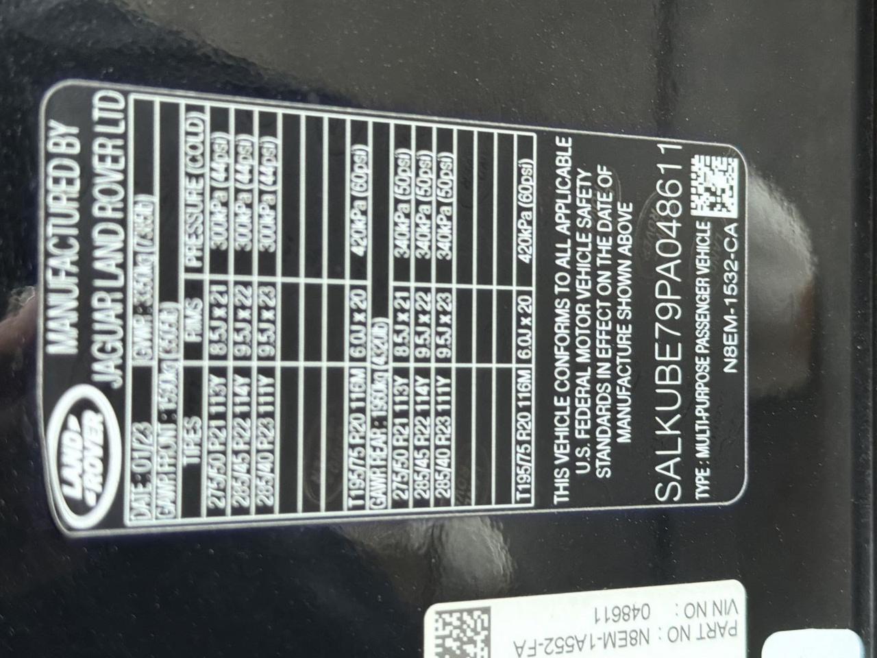 2023 Land Rover Range Rover SV San Antonio TX