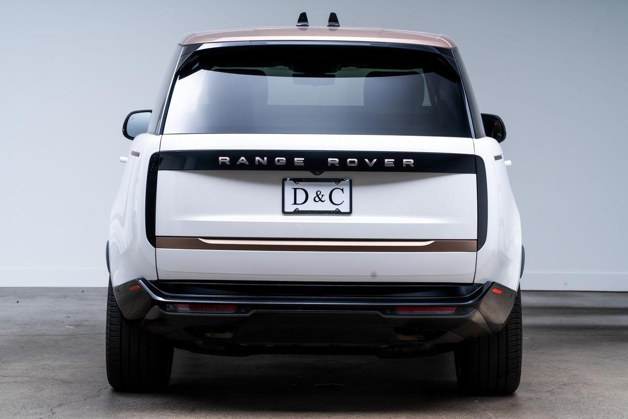2023 Land Rover Range Rover SV Satin White Ceramic Finisher with Embossed Mosaic Portland OR