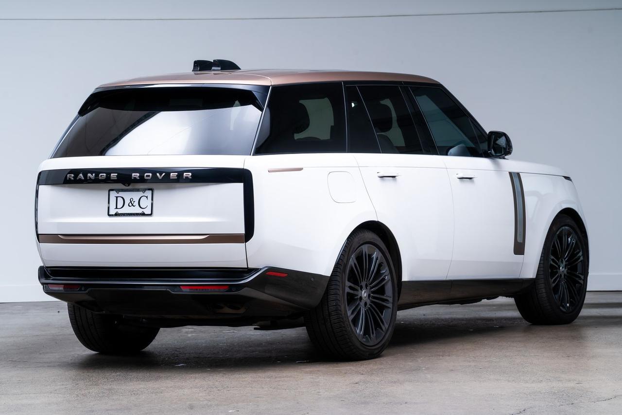2023 Land Rover Range Rover SV Satin White Ceramic Finisher with Embossed Mosaic Portland OR