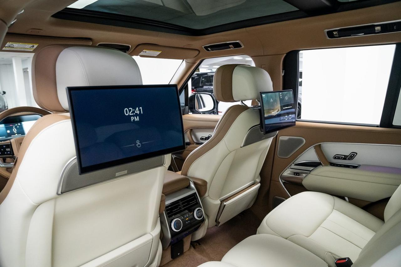 2023 Land Rover Range Rover SV Satin White Ceramic Finisher with Embossed Mosaic Portland OR