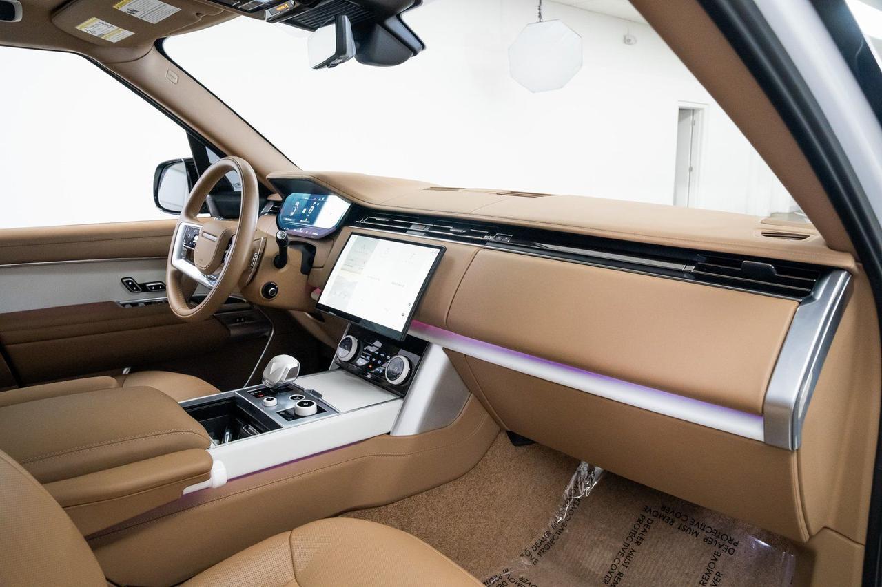 2023 Land Rover Range Rover SV Satin White Ceramic Finisher with Embossed Mosaic Portland OR