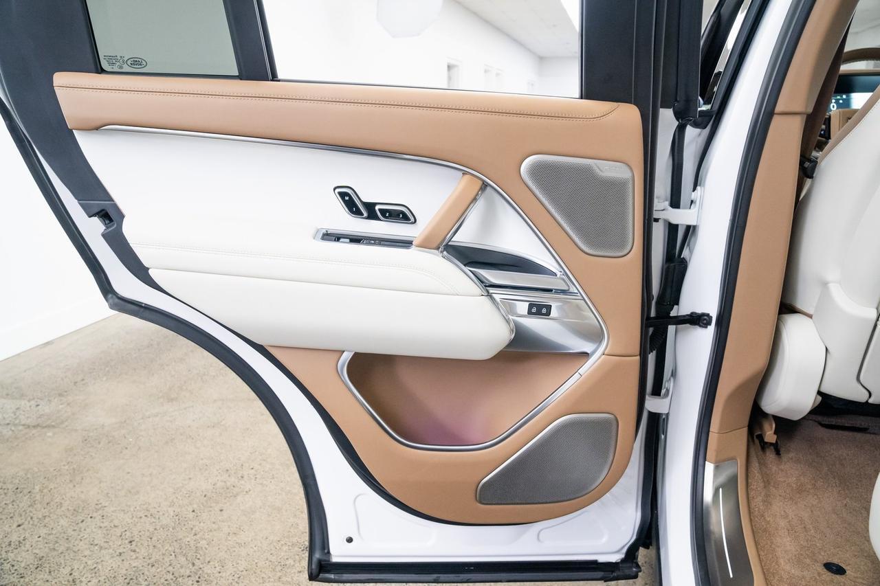 2023 Land Rover Range Rover SV Satin White Ceramic Finisher with Embossed Mosaic Portland OR